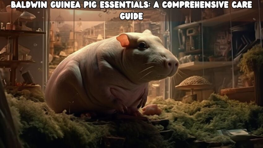 Baldwin Guinea Pig Essentials A Comprehensive Care Guide