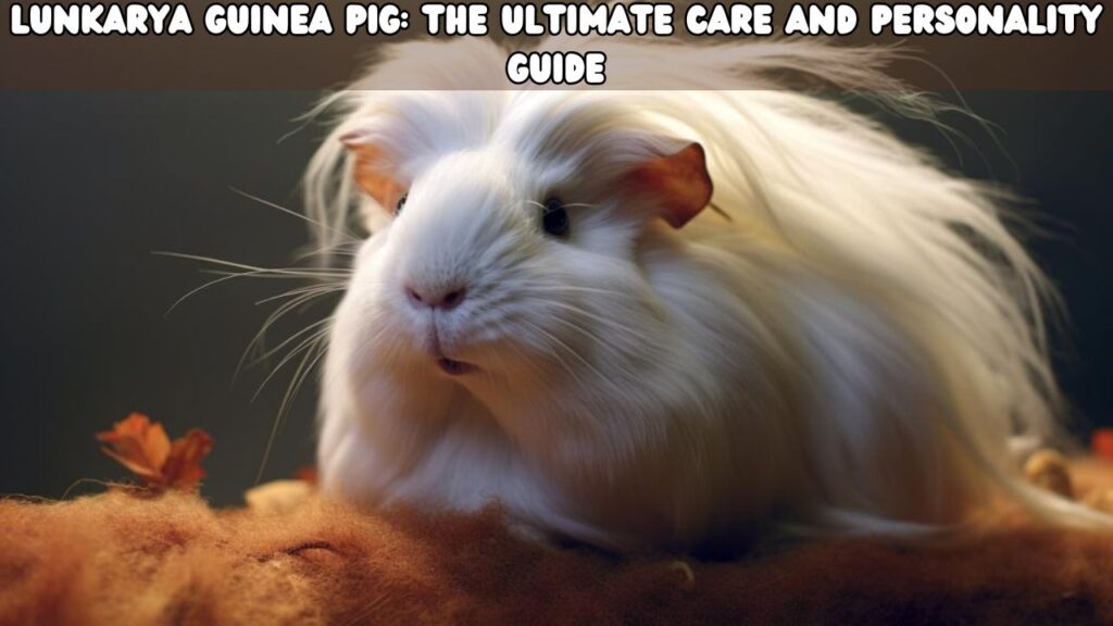 Lunkarya Guinea Pig The Ultimate Care and Personality Guide