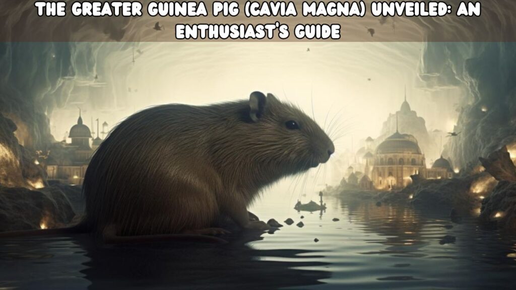 The Greater Guinea Pig (Cavia magna) Unveiled An Enthusiast's Guide